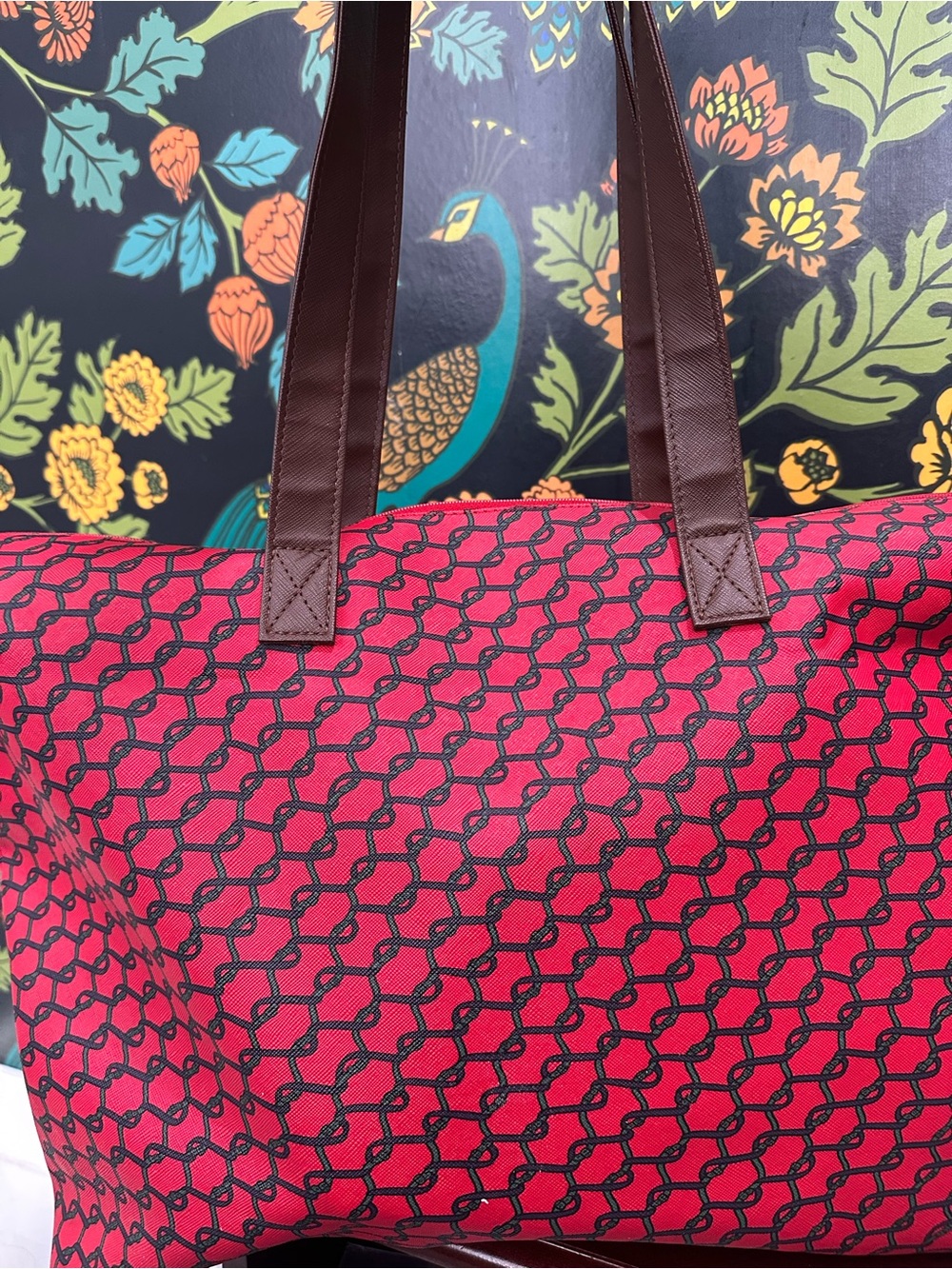Roberta di Camerino Saumur Monogram Tote With Pouch - Picture 12 of 17